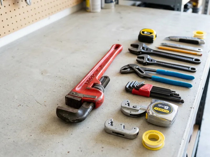 Professional plumbers in Wheaton, IL equipped with top-tier tools for residential and commercial plumbing services.