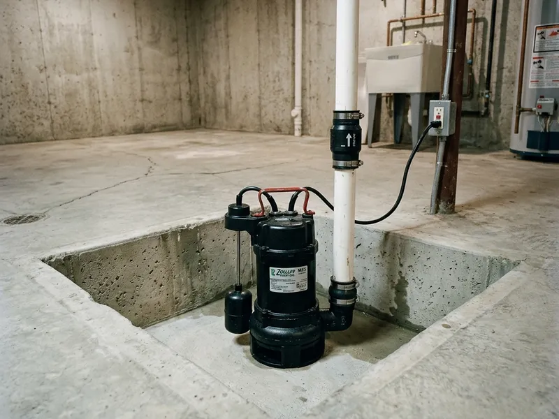 Sump Pump Installation Plumber in Wheaton, IL